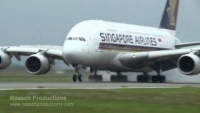 Spectacular Crosswind Landing A380 in Zurich (HD).mp4