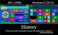 windows 8 history
